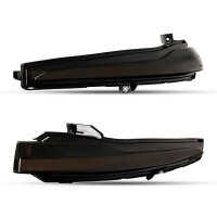 LED Indicator Exterior Mirror For Mercedes C Class W205, S205 Since 2014 > Black