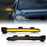 LED Indicator Exterior Mirror For VW Golf VII Soda +...
