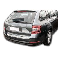 Ladekantenschutz Edelstahl CHROM kompatibel für SKODA Octavia 3 Kombi FACELIFT 2017-2020 | premium Qualität von RECAMBO
