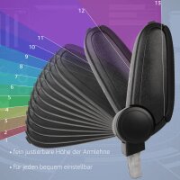 Mittelarmlehne Armauflage mit Fach kompatibel für VW Polo 9N | Cross Polo | BJ 2001 - 2009