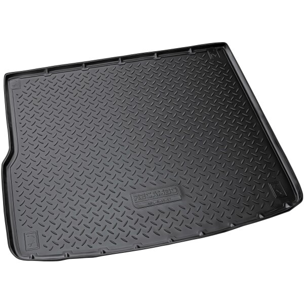 Rubber boot liner for VW Touareg II, 7P | 2010-2018 | 4-zone automatic climate control