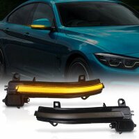 LED indicator outside mirror for BMW 3 Series F30 Limo | F31 Touring 2011-2019 | BLACK