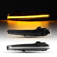 LED indicator outside mirror for MERCEDES C-Class | W205, S205 | from 2014&gt; CLEAR GLASS