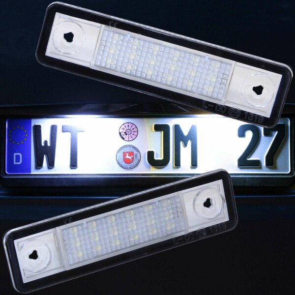 LED Kennzeichenbeleuchtung für OPEL Astra F + G | Combo | Omega A + B