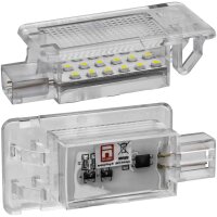 2x LED footwell lighting for VOLVO XC70 BJ 08-11 | XC90 | BJ 03-14
