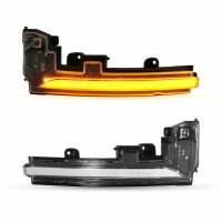 LED indicator outside mirror for LAND ROVER Discovery IV | 2013-2017 | CLEAR GLASS