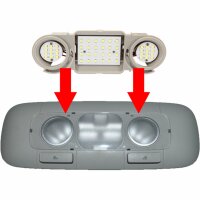 LED interior light for VW Passat B6 + B7 | CC | jetta