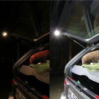 LED Fu&szlig;raum Kofferraum Einstieg Beleuchtung f&uuml;r BMW 1er E81 E87 E88 E82 | BLAU