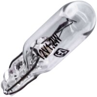 10 pieces T5 miniature speedometer lamp LIMA 1.2Watt bulb offer glass base w1.2w