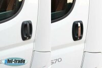 1Set chrome stainless steel door handle covers for Opel Movano C Cargo | BJ from 2021&gt;