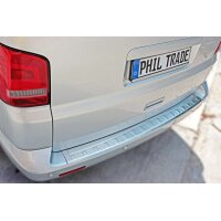 Ladekantenschutz Edelstahl MATT kompatibel für VW T5 | VW T6 | ab 2003 |130CM | mit Abkantung | premium Qualität von RECAMBO