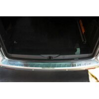 Ladekantenschutz Edelstahl MATT kompatibel für VW T5 | VW T6 | ab 2003 |130CM | mit Abkantung | premium Qualität von RECAMBO