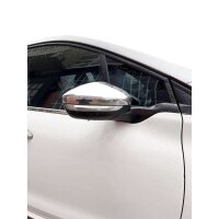 Edelstahl Chrom Spiegelkappen kompatibel für Citroen C3 Aircross | BJ ab 2017>