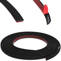 Zierleiste 16mm x 5m | Schwarz flexibel selbstklebend |...