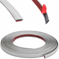 Zierleiste 6mm x 15m | Grau | flexibel selbstklebend |...