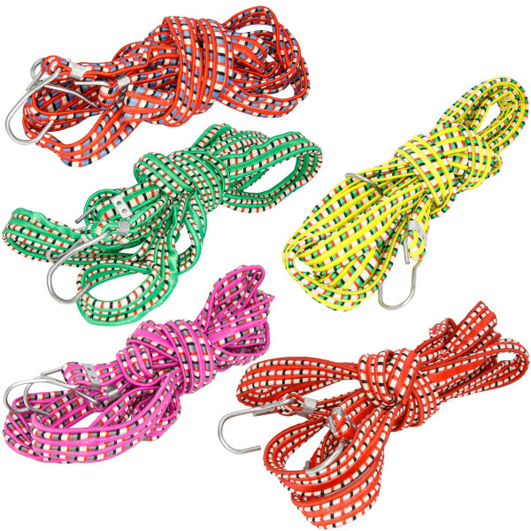 250cm Piece Clamping Rubber Rope Luggage Holder Pendant Ladungs Fuse Strap Band