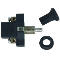 Pull switch train 12 24 V volt car black round latch switch vintage retro