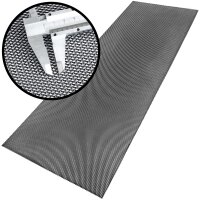 Alu Racing Gitter | 100*33 cm schwarz | Masche 3*6 mm |...