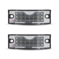 Led Kennzeichenbeleuchtung für Nissan NV300 Primastar | Renault Trafic II + III | Opel Vivaro A + B | Fiat Talento