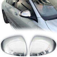 Edelstahl Chrom Spiegelkappen passend für Mercedes...
