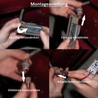 LED Kennzeichenbeleuchtung warmweiß von passend für ALFA ROMEO 147 | 156 | 159 | 166 | GT
