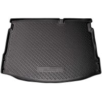 Gummi Kofferraumwanne Premium passend für Qashqai J10 | 2007-2013 | mit Notrad oder Pannenkit | passgenau mit Rand
