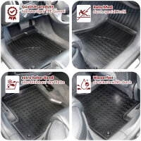 Rubber boot liner for Opel Zafira B | 5-7 seats | BJ...