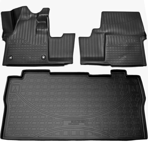 Rubber boot liner for Toyota ProAce II Verso | medium wheelbase | from 2016>