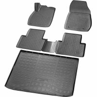 Rubber boot liner for Opel Zafira C Tourer | 5-7 seats |...