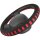 Lenkrad Bezug Schoner Hülle Schaumstoff weich soft schwarz rot 37 38 39 cm