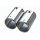Stainless Steel Exhaust End Pipe Double Duplex L132 x B150 mm Universal APU-9