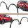 Radlauf Verbreiterung Kotflügel passend für Nissan Qashqai II | J11 | 2013-2021