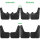 Mudflaps front + rear for VW Polo VI | type AW | BJ from 2020> | perfect fit