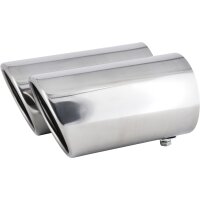 Stainless Steel Exhaust End Pipe Double Duplex L132 x...