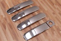 Chrome door handles stainless steel bezels for Audi A3 8P...