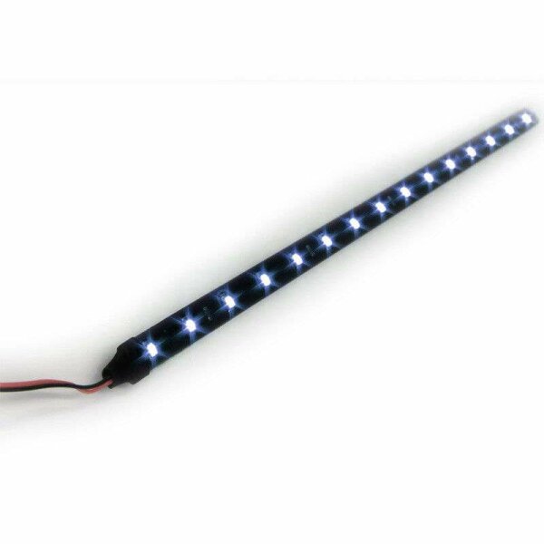 LED- Leiste Stripe Streifen 12V kaltwei&szlig; 30cm 15 x 1210 SMD selbstklebend