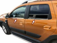 Stainless Steel Window Moulding Chrome For Dacia Duster II Ab 2018- 4-tlg Set