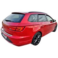 Stainless Steel Bumper for Seat Leon st Estate from 2014- Chrome + Splay