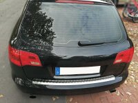 Bumper Stainless Steel Chrome for Audi A6 C6 4F Avant...