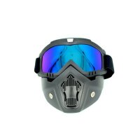 Motorcycle Glasses Face Mask Moto-Cross MX Dirt Bike MTB Quad Atv Ski Snowboard