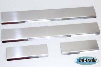 Stainless Steel Door Sill V2A Matte for Vauxhall Insignia...