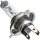 2x Halogen H4 Scheinwerferlampe Birne kompatibel für Honda Shuttle  60W / 55W 12V Abblendlicht Fernlicht Glühlampen | E - Prüfzeichen | Sockel P43t - Warm Weiß