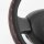 Design Steering Wheel Protector Cover Black Red Seam Leatherette 37 38 39 CM [