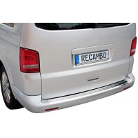 LADEKANTENSCHUTZ EDELSTAHL CHROM für VW T6 | ab 2015- | 130CM | mit ABKANTUNG
