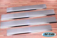 Stainless Steel Door Sill V2A Matte for Opel Zafira a with Splay 1999-2005