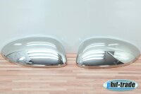 1 Set Stainless Steel Mirror Caps V2A Chrome for Fiat Grande Punto Evo and Linea
