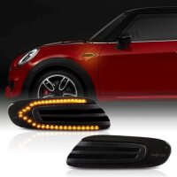 LED Indicators Black for Mini F55 F56 F57 since 2014 7141-1]