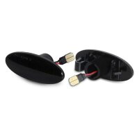 LED Indicators Black for Nissan Juke F15; Micra ; K12+K13; Note 11 [7810-1