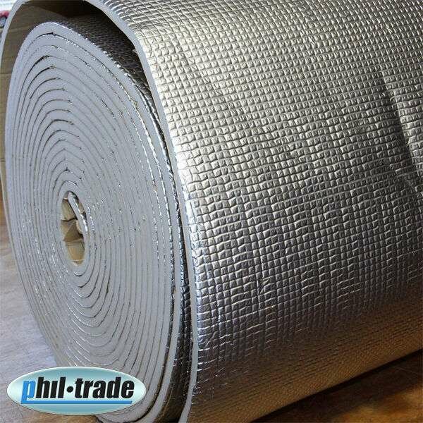 1m &sup2; Insulation Mat anti Vibration Bitumen Replacement 1x1 with Thermal Acoustic