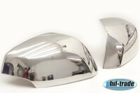 1Set Edelstahl Spiegel Kappen f&uuml;r Renault Megane III | Laguna III | Fluence